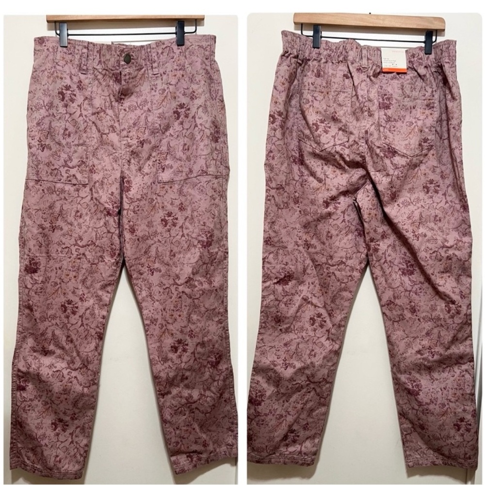 2/$20   Knox Rose Women's Straight Leg Pants - Pink Floral